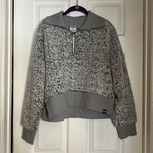 Victoria’s Secret Gray Sherpa Pullover